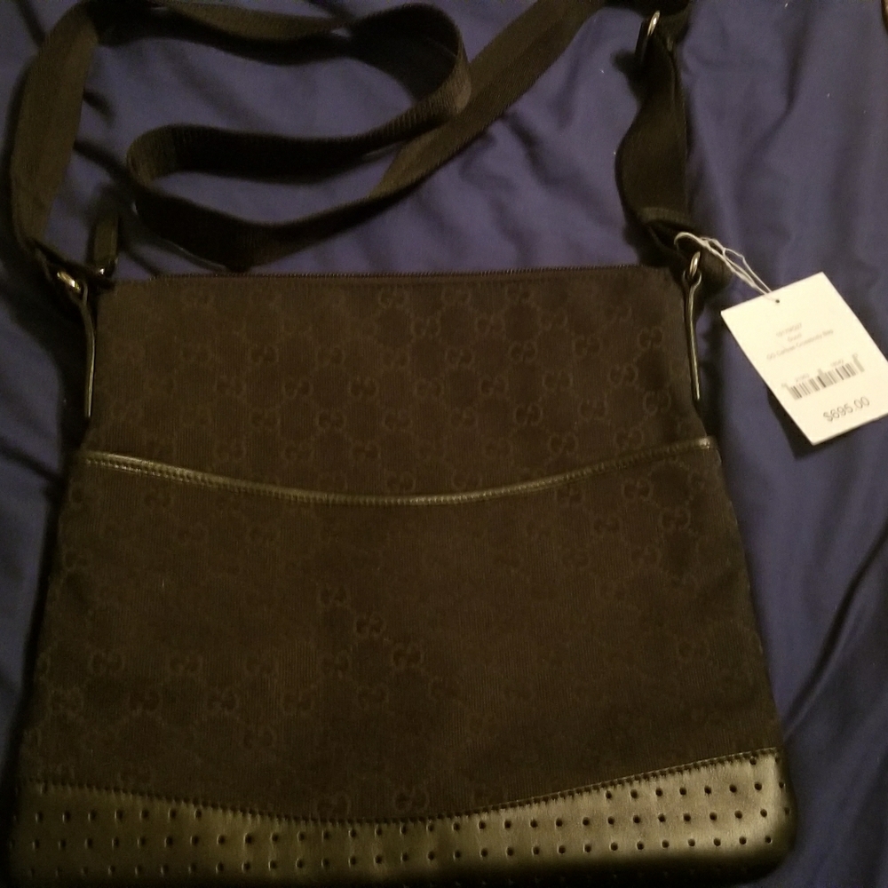 Black Gucci Crossbody Bag